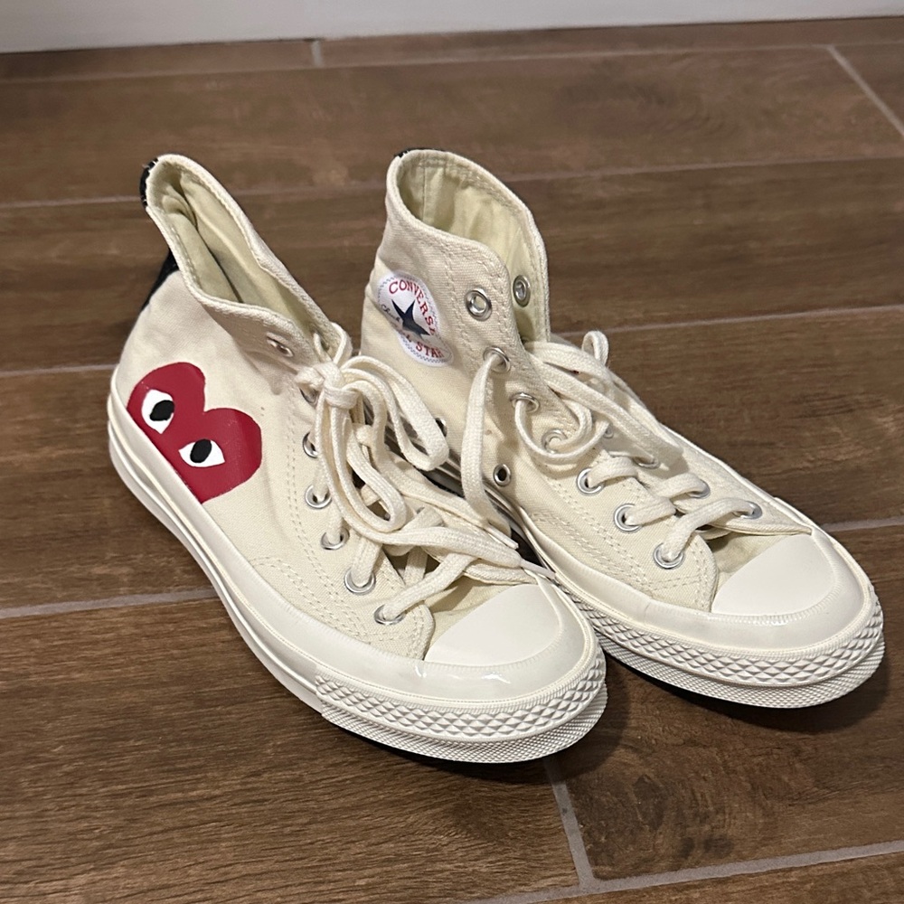 CdG PLAY x Converse Women's Chuck Taylor All Star Peek-A-Boo High-Top Sneakers